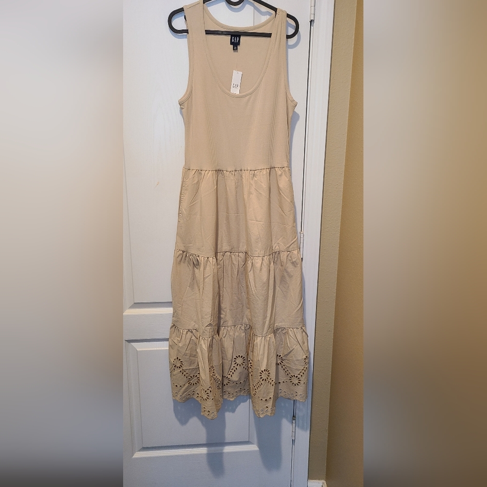 Gap Hakoba midi summer dress Size Tall Large